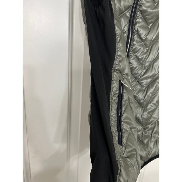 Calvin Klein Performance Gray Quilted Down Puffer Vest Large Outdoor Active - Picture 5 of 15